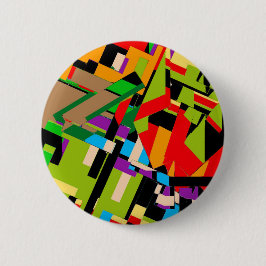 Chapa Redonda De 5 Cm Diseño abstracto brillante