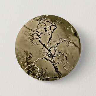 CHAPA REDONDA DE 5 CM DISEÑO ABSTRACTO CON ILUSIÓN DE RAMAS DE ÁRBOL