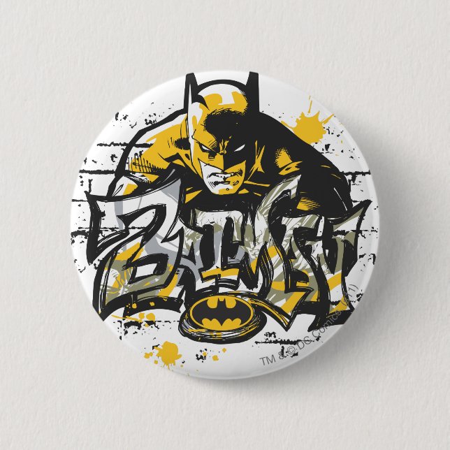 Chapa Redonda De 5 Cm Diseño de Batman 10 (Anverso)
