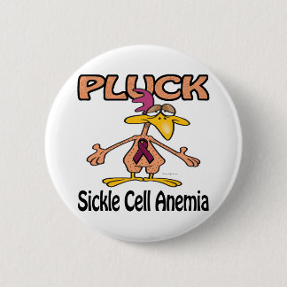 Chapa Redonda De 5 Cm Diseño de conciencia de anemia por anemia falcifor