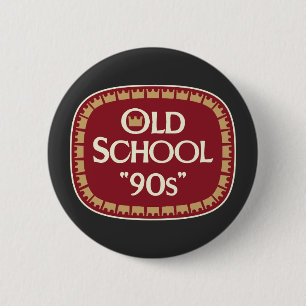 Chapa Redonda De 5 Cm Diseño de etiqueta de licor de malta Old School 90