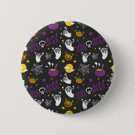 Chapa Redonda De 5 Cm Diseño de Halloween 1 - Todas las opciones