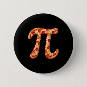 Chapa Redonda De 5 Cm Diseño de humor matemático del día Pi para amantes