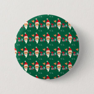 Chapa Redonda De 5 Cm Diseño de Jolly Santa Navidades