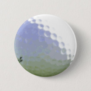 Chapa Redonda De 5 Cm Diseño de la pelota de golf