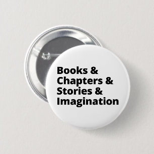 Chapa Redonda De 5 Cm Diseño de Lover de Libros