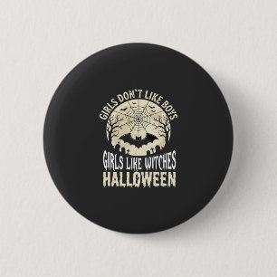Chapa Redonda De 5 Cm Diseño de murciélago de Halloween para chicas que