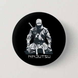 Chapa Redonda De 5 Cm Diseño de Ninja Ninjutsu Assassin