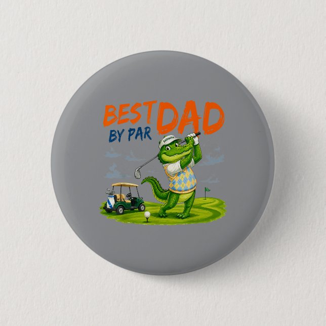 Chapa Redonda De 5 Cm Diseño de papá (Anverso)