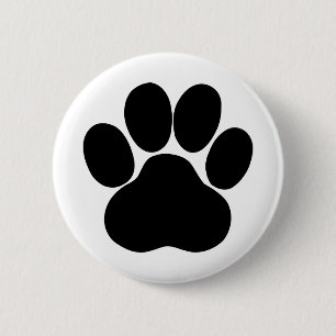 Chapa Redonda De 5 Cm diseño de patas de panda