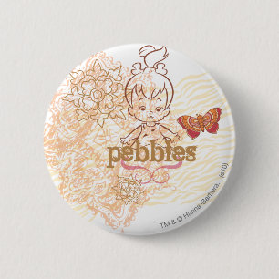 Chapa Redonda De 5 Cm Diseño de PEBBLES™ Sandy