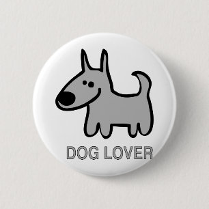 Chapa Redonda De 5 Cm ¡Diseño del amante del perro!