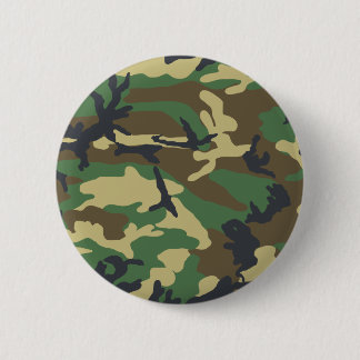 Chapa Redonda De 5 Cm Diseño del camuflaje del arbolado