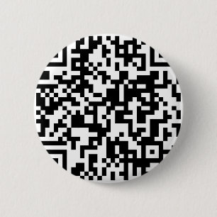 Chapa Redonda De 5 Cm Diseño del código de QR