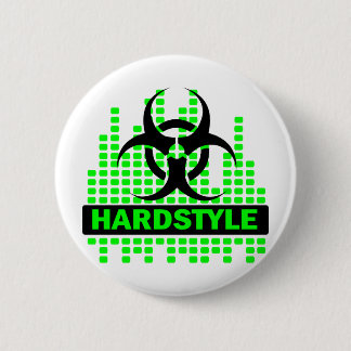 Chapa Redonda De 5 Cm Diseño del tempo de Hardstyle