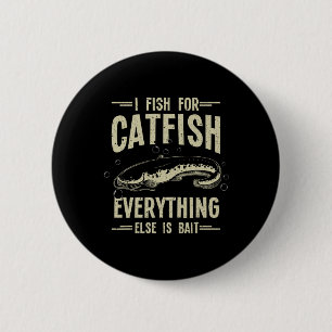 Chapa Redonda De 5 Cm Diseño Divertido de Catfishing para Hombres Mujere