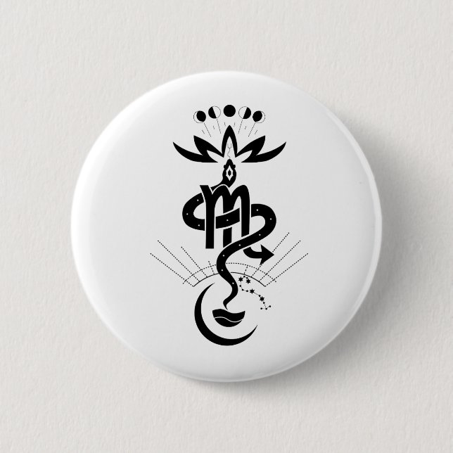 Chapa Redonda De 5 Cm Diseño original para impresión de serpientes 2025, (Anverso)