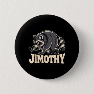 Chapa Redonda De 5 Cm Diseño Retro 80s de Jimothy Raccoon