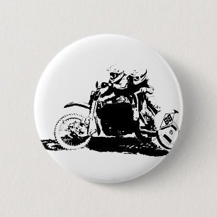 Chapa Redonda De 5 Cm Diseño simple de Sidecarcross
