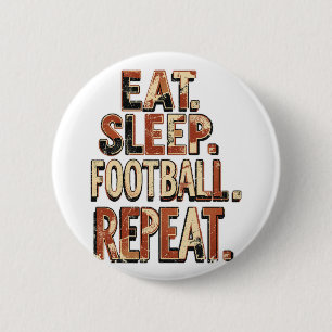 Chapa Redonda De 5 Cm Diseño vintage para fanáticos del fútbol Gráfico