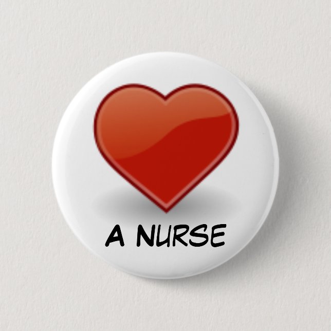 Chapa Redonda De 5 Cm Diseños del corazón (Anverso)