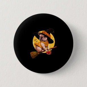 Chapa Redonda De 5 Cm Disfraces de bulldog Halloween Hombres Mujeres Niñ