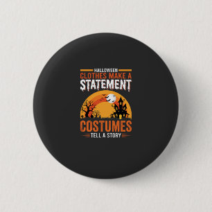 Chapa Redonda De 5 Cm Disfraces de Halloween Declaración Diseño de Casa