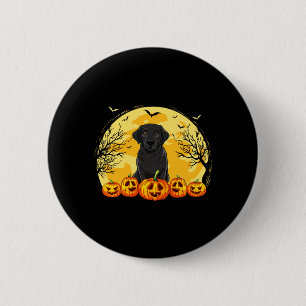 Chapa Redonda De 5 Cm Disfraz de calabazas para hombre perro Labrador ne