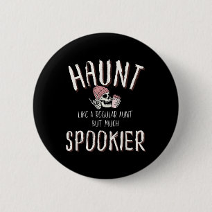 Chapa Redonda De 5 Cm Disfraz de esqueleto de Halloween de la camiseta d