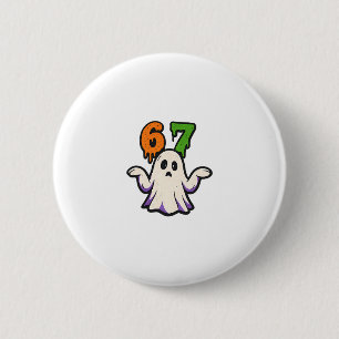 Chapa Redonda De 5 Cm Disfraz de Halloween Scp 67 Meme de Fantasma Adora