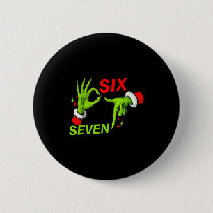 Chapa Redonda De 5 Cm Disfraz de meme de moda de Navidad 6 7