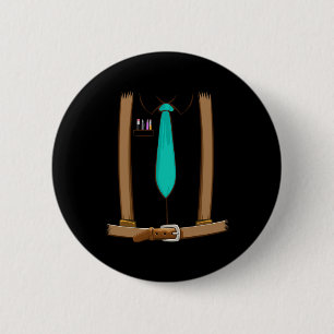 Chapa Redonda De 5 Cm Disfraz de Nerd Halloween Lindo Friki Geekt Hijo J