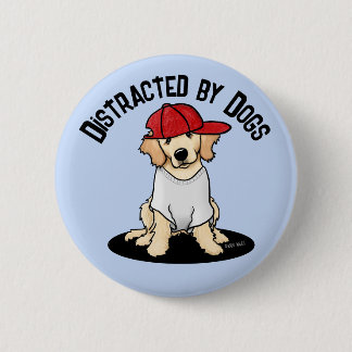 Chapa Redonda De 5 Cm Distrado por Dogs Retriever