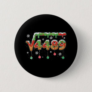 Chapa Redonda De 5 Cm Divertida 67 Meme de Navidad Raíz Cuadrada 4489 Ar