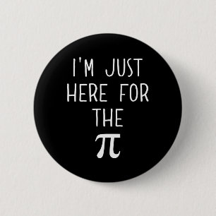 Chapa Redonda De 5 Cm Divertida camiseta del Día del Pi - Acaba de llega
