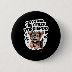 Chapa Redonda De 5 Cm Divertida Mezcla De Mascotas Lindas Perro Cachorro