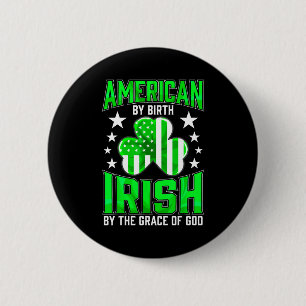 Chapa Redonda De 5 Cm Divertido Orgullo Irlandés Día de San Patricio Ver