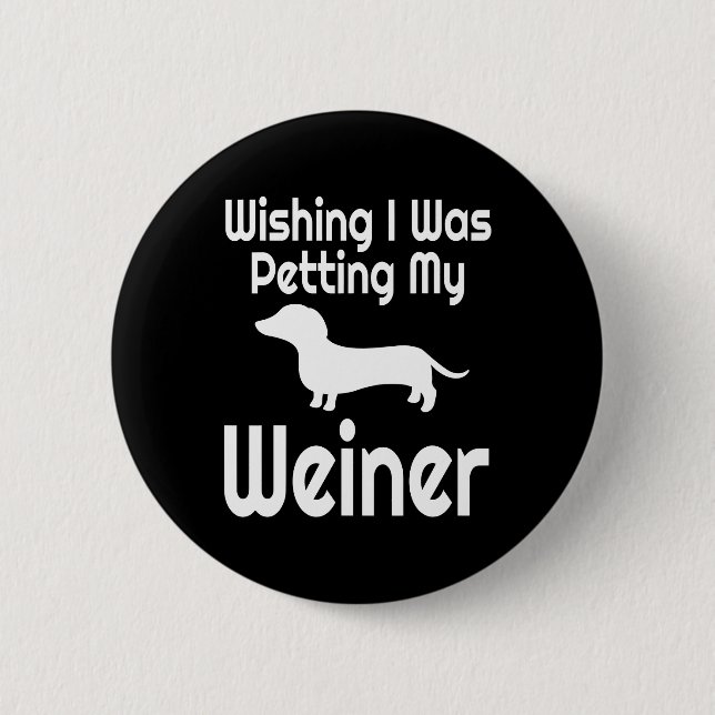 Chapa Redonda De 5 Cm Divertido Weiner Dog Mom Dachshund Dad Animal Love (Anverso)