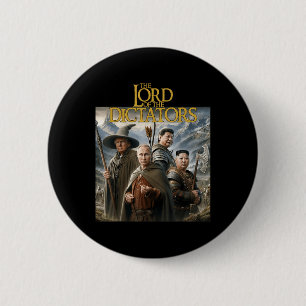 Chapa Redonda De 5 Cm Divertidos Lord Dictadores contra Putin Trump Kim 