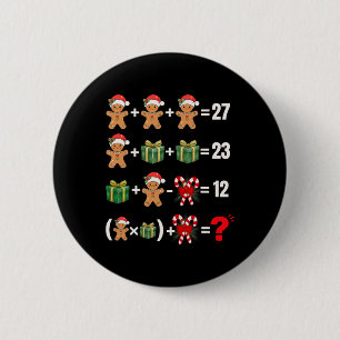 Chapa Redonda De 5 Cm Diviértete 67 Meme Caramelo Alegre Santa Matemátic