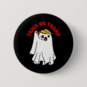 Chapa Redonda De 5 Cm Diviértete Donald Trump Fantasma Pelea Puño Truco