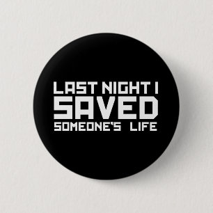 Chapa Redonda De 5 Cm DJ ahorró anoche mi vida