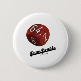 Chapa Redonda De 5 Cm Doble del equipo (cubo de duplicación del