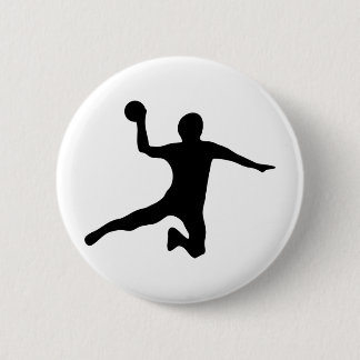 Chapa Redonda De 5 Cm dodgeball del spieler del balonmano