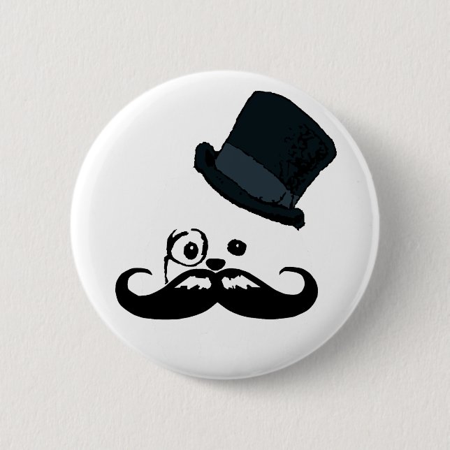 Chapa Redonda De 5 Cm Dog inglesas (Anverso)