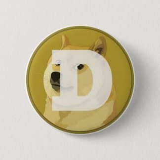 Chapa Redonda De 5 Cm dogecoin botom