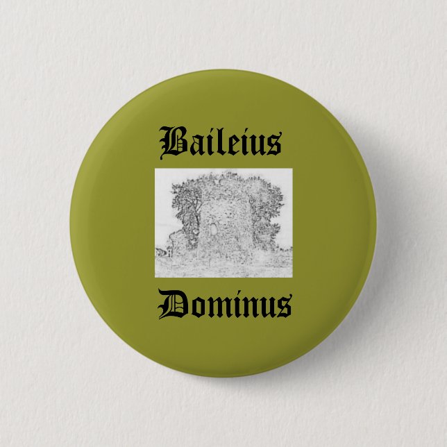 Chapa Redonda De 5 Cm dominus del baileius (Anverso)