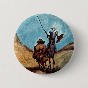 Chapa Redonda De 5 Cm Don Quijote