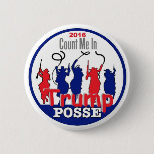 Chapa Redonda De 5 Cm Donald TRUMP 2016