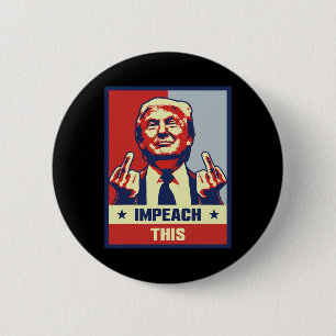 Chapa Redonda De 5 Cm Donald Trump le da impaciencia al conservador repu